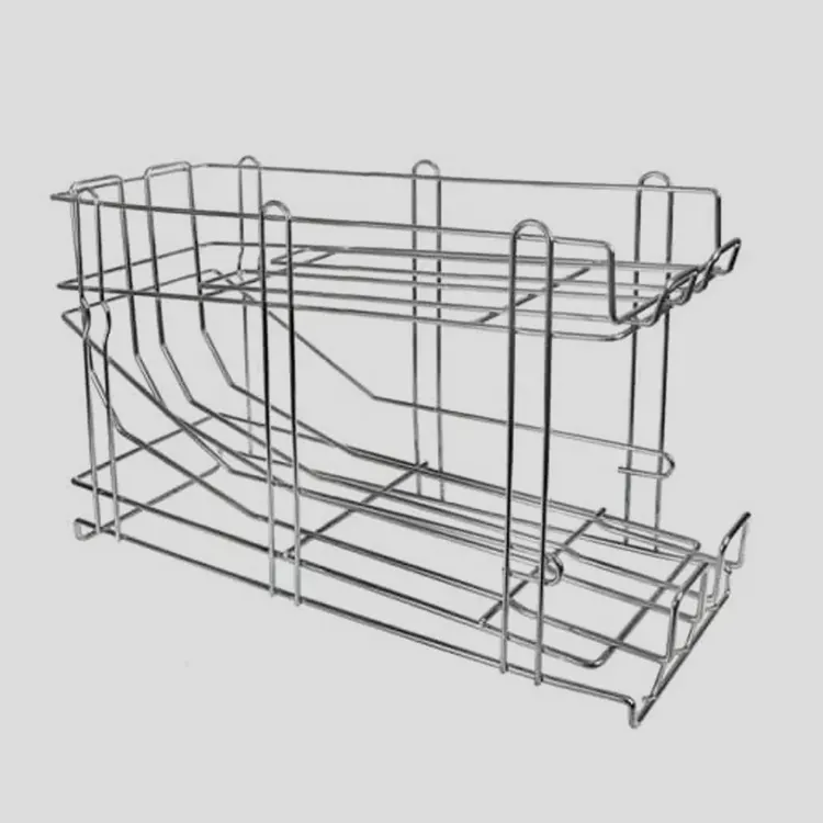 Metal Wire Can Storage Rack Organizer